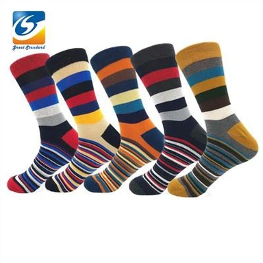 줄무늬 남성 양말