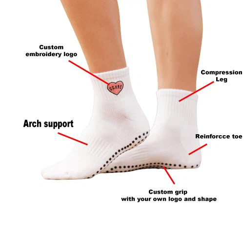 Cutom Logo Yoga And Pilates Socks high quality