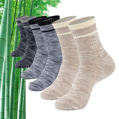 사용자 정의 로고 디자인 대나무 섬유 양말