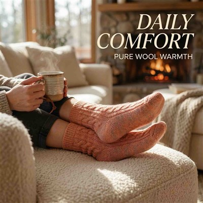 양모 두꺼운 양말 니트 겨울 따뜻한 홈 다일 양말